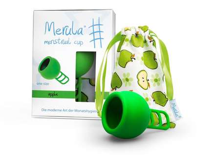 Merula Menstruatiecup apple groen
