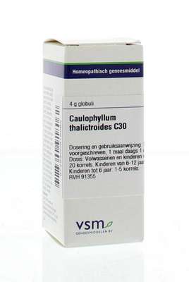 VSM Caulophyllum thalictroides C30