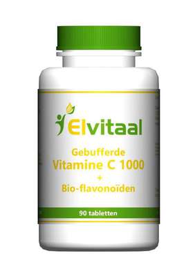 Elvitaal Gebufferde vitamine C 1000 mg