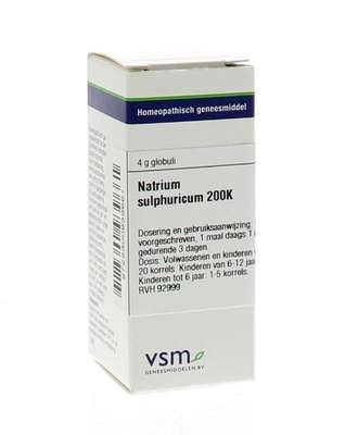 VSM Natrium sulphuricum 200K