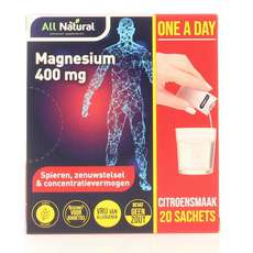 All Natural Magnesium 400 mg