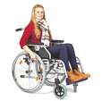 Servomobil Stalen rolstoel, 43-45 cm zitbreedte