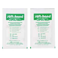 Soft-Hand steriele handschoenen - copolymeer - maat L - paarsgewijs 50 paar