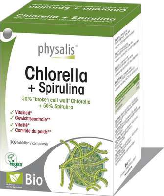 Physalis Chlorella & spirulina bio