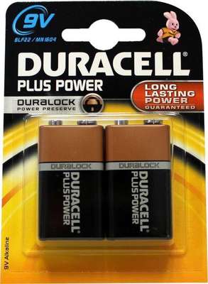 Duracell Plus power 9V