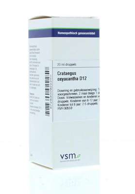 VSM Crataegus oxyacantha D12