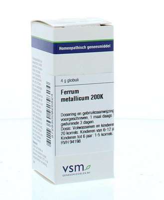 VSM Ferrum metallicum 200K