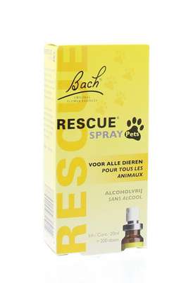 Bach Rescue pets spray