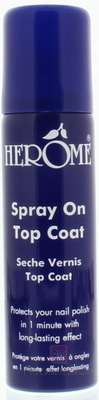 Herome Spray on topcoat