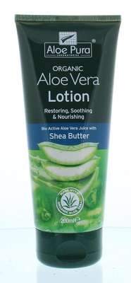 Optima Aloe pura organic aloe vera lotion