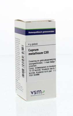 VSM Cuprum metallicum C30