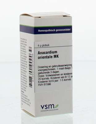 VSM Anacardium orientale MK