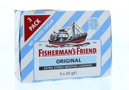 Fishermansfriend Original extra sterk suikervrij