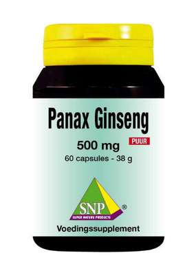 SNP Panax ginseng 500 mg puur