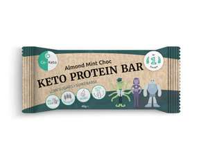 Go-Keto Bar mint chocolate cashew bio