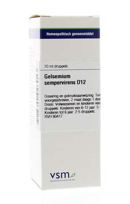 VSM Gelsemium sempervirens D12