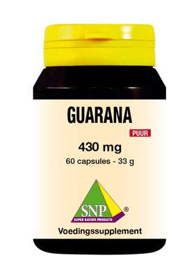 SNP Guarana 430 mg puur
