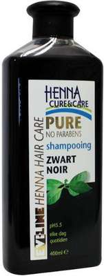 Henna Cure & Care Shampoo pure zwart