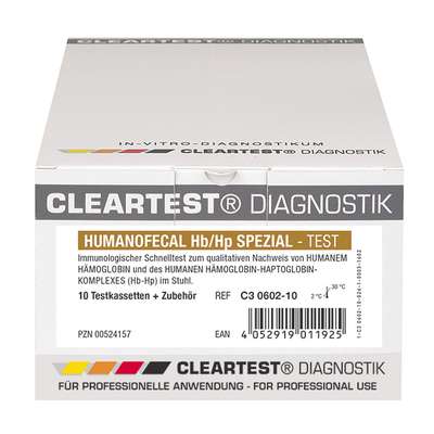 Cleartest Humanofecal HB / HP Special 20 stuks