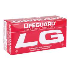 Lifeguard Handschoenen Latex Poedervrij XS - 100 Stuks