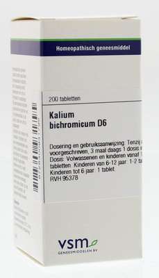 VSM Kalium bichromicum D6