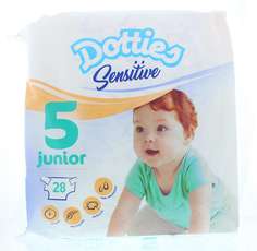 Dotties Sensitive baby luiers junior 5
