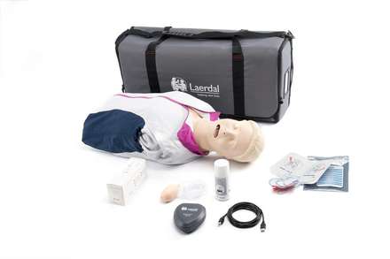 Resusci Anne QCPR torso AED with airway head_0